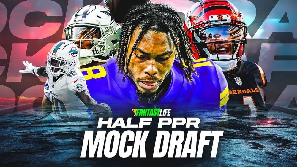 2024 Fantasy Football Half-PPR Mock Draft: Reviewing Results From a 12-Team Draft