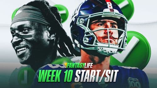 Fantasy Football Start/Sit Week 10: Ricky Pearsall, Daniel Jones and More