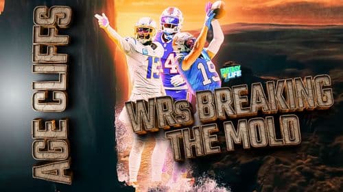 Fantasy Football Age Cliffs. Veteran WRs Breaking the Mold.