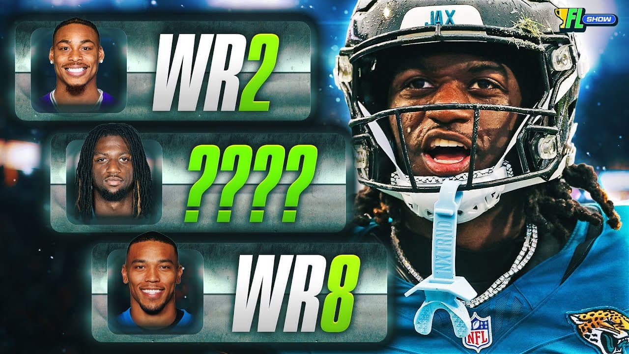 Top 12 Wide Receivers for 2025 Fantasy Football