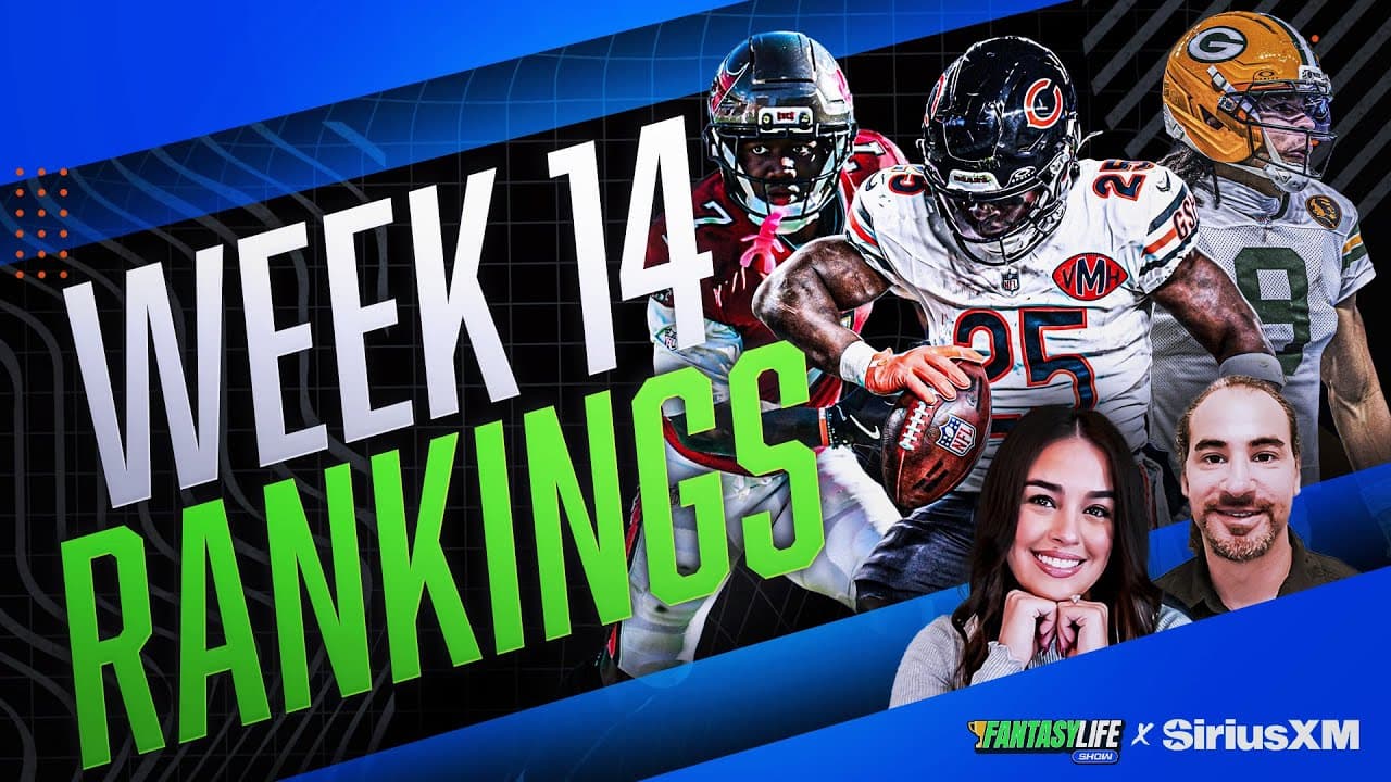 Fantasy Football Predictions, Updates, and Rankings for Week 14!