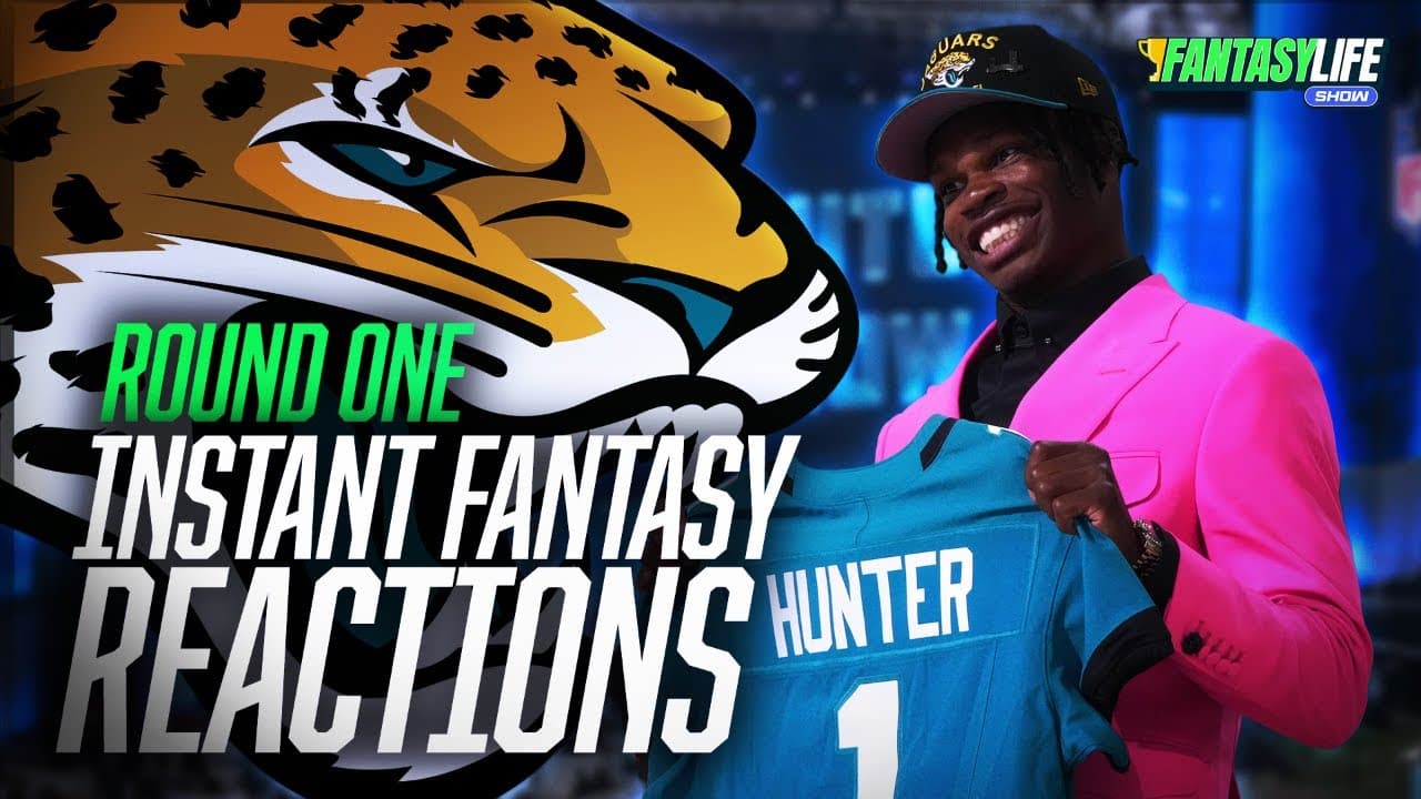 NFL Draft Round 1: Instant Reaction to EVERY Fantasy-Relevant Pick