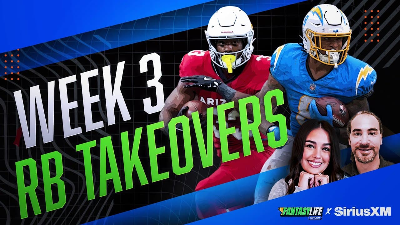 2025 Fantasy Football Week 3 Reactions: Running Backs Primed for Takeovers