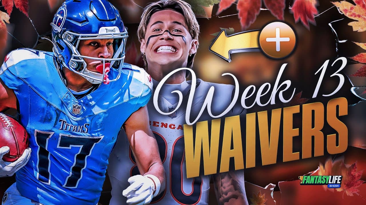 Week 13 Waiver Wire Targets for Fantasy Football