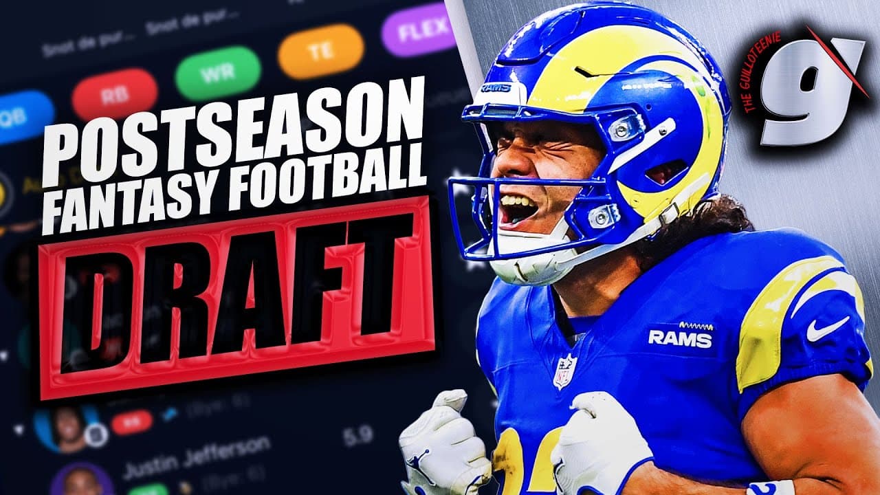 The Fantasy Season is NOT Over (Postseason Fantasy Draft!)