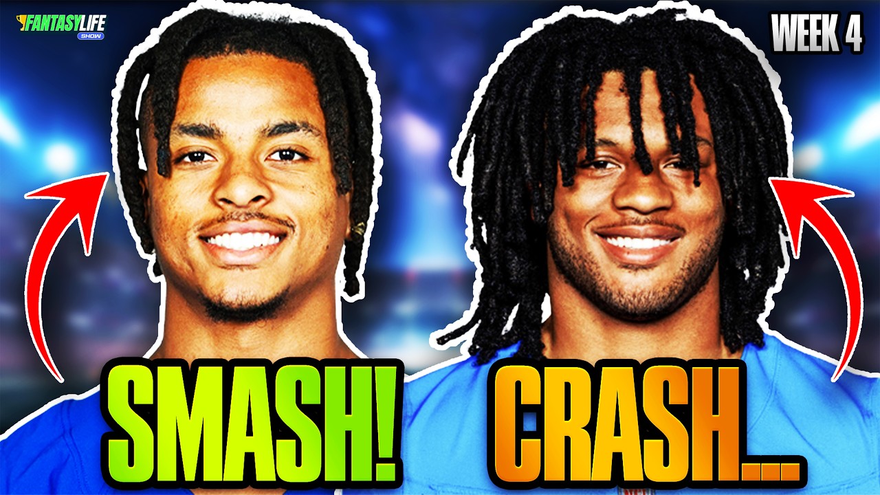 10 Players That Will Smash or Crash in Week 4 of Fantasy Football