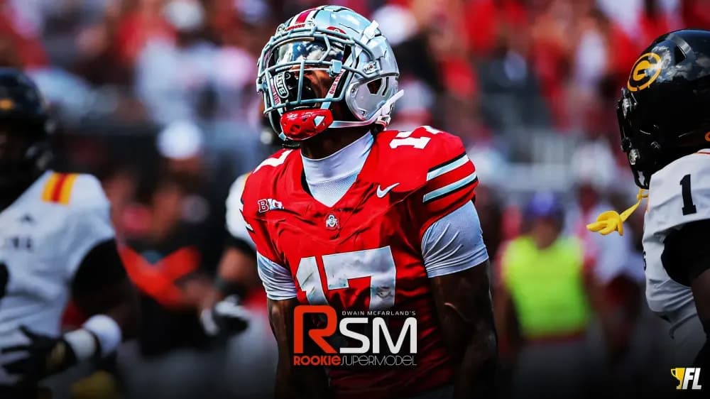 Carnell Tate Rookie Super Model Prospect Profile For The 2026 NFL Draft