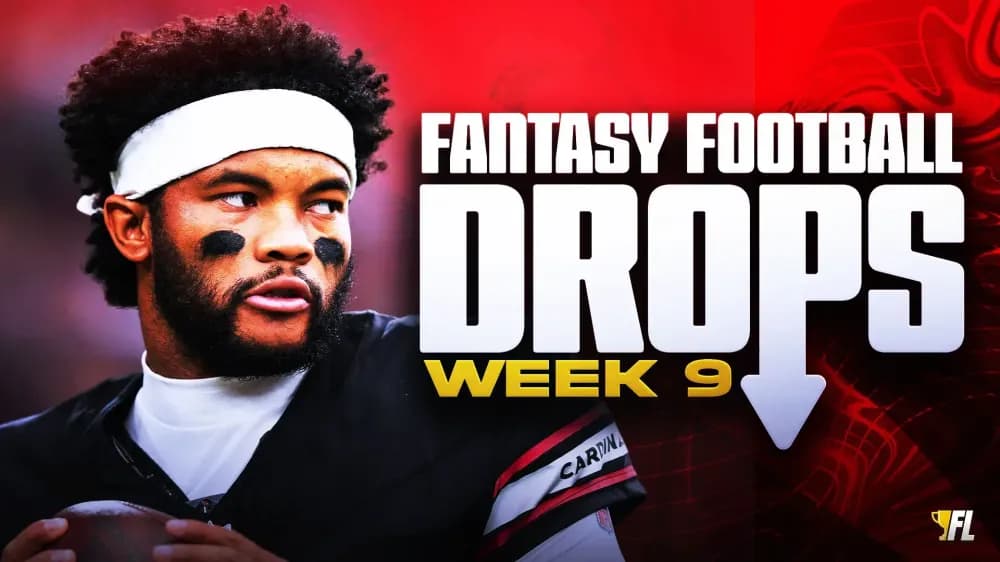 Players To Drop In Week 9 Fantasy Football: Say Goodbye to Kyler Murray?