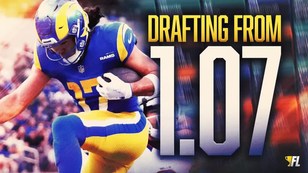1.07 Draft Strategy For Fantasy Football 2025: Puka Nacua or Ashton Jeanty In Round 1?