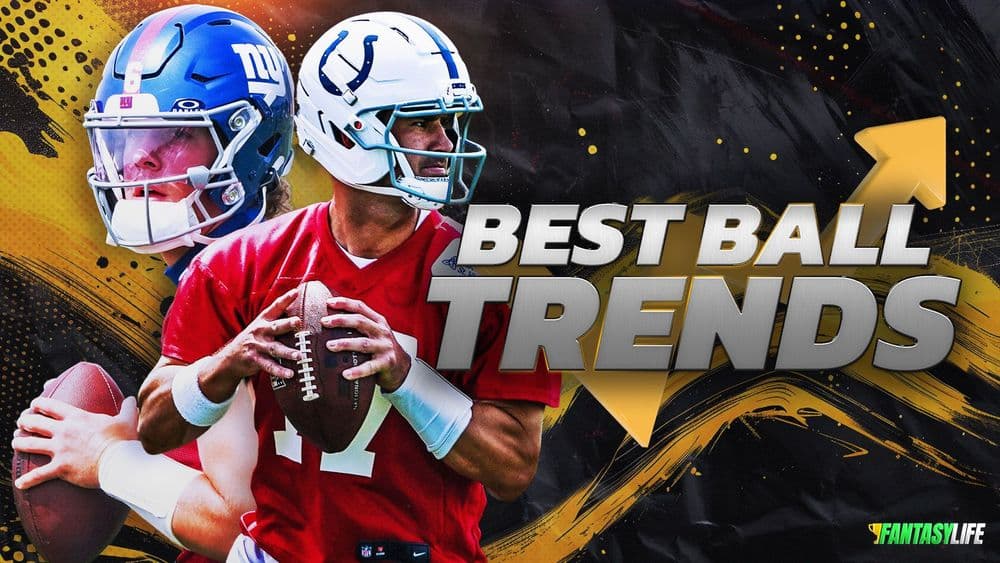 Late-Round Stacks For Best Ball 2025: Daniel Jones and Jaxson Dart Lead The Way