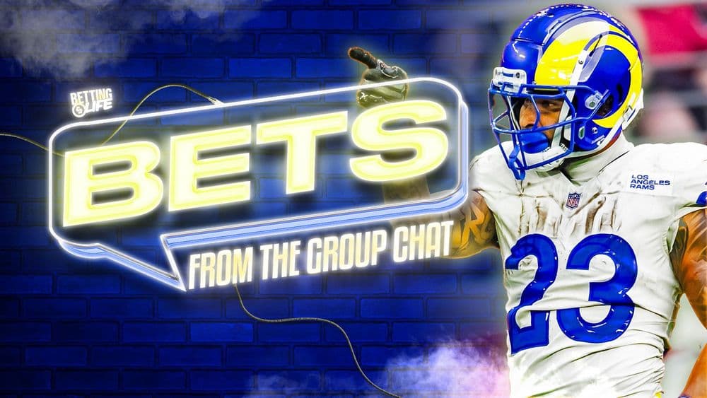 Bets from the Group Chat Week 13. All-in on Kyren Williams.