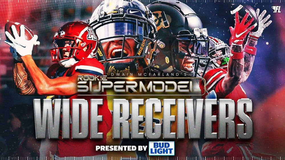2025 Rookie WR Rankings Using Dwain McFarland's Super Model