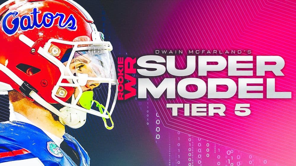 2024 WR Rookie Super Model: Tier 5 - the Best Wide Receivers in the NFL Draft