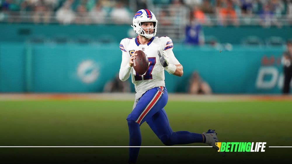 Josh Allen Running For His Life on Monday Night Football?