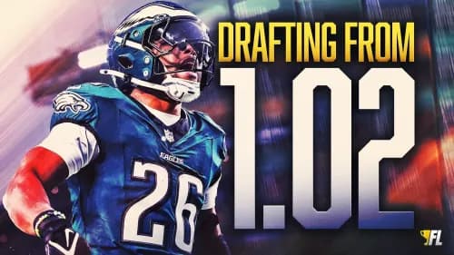 1.02 Draft Strategy In Fantasy Football For 2025: It's Saquon Barkley vs. Bijan Robinson