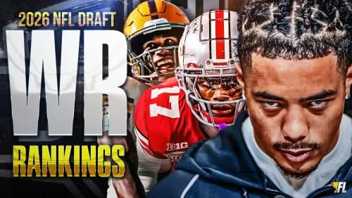 2026 NFL Draft Wide Receiver Rankings: Jordyn Tyson Rises To The Top