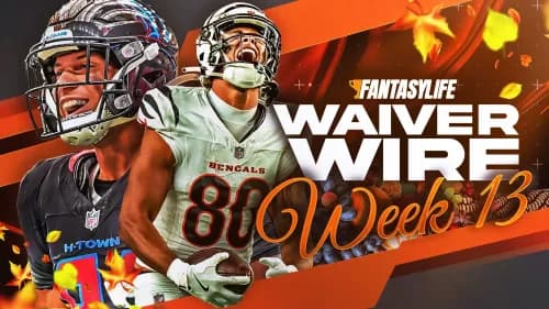 Week 13 Fantasy Football Waiver Wire: Jayden Higgins, Devin Neal and More Adds