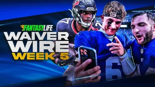 Week 5 Fantasy Football Waiver Wire Adds: Woody Marks, Kendre Miller, and More