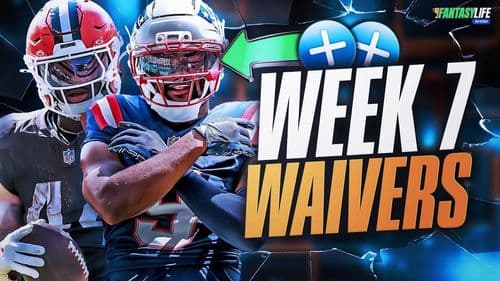 Week 7 Adds for Fantasy Football