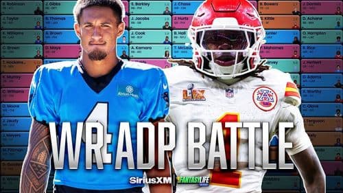 Fantasy Football ADP Battle: Wide Receiver Edition
