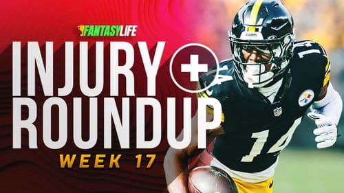 Week 17 Fantasy Football Injury News: Jalen Hurts, Josh Allen, and More
