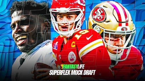 Fantasy Football Superflex Mock Draft: QBs Go Fast