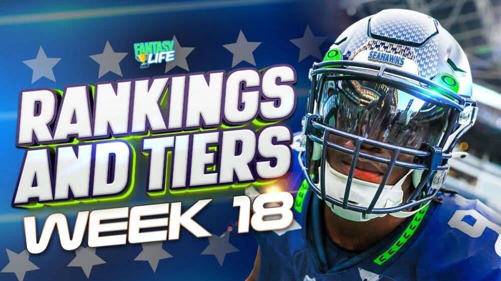 Week 18 Fantasy Football Rankings And Tiers. Kenneth Walker Is A Top-20 Flex Option.