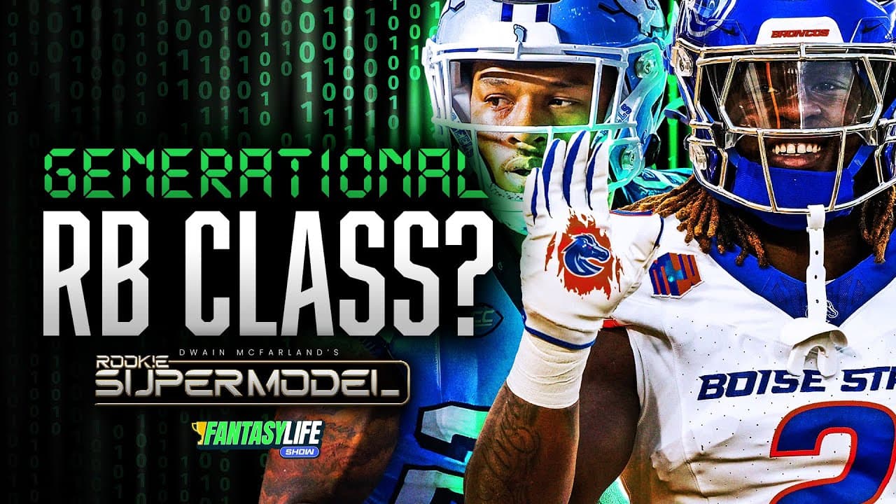 Predicting Rookie RB Fantasy Success (Using Data!) | 2025 NFL Draft